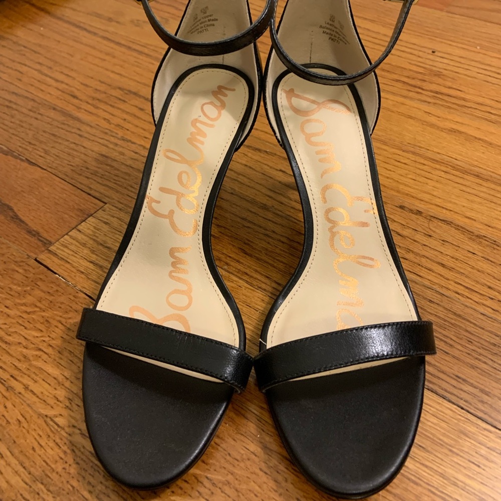 Sam Edelman black heels size 6